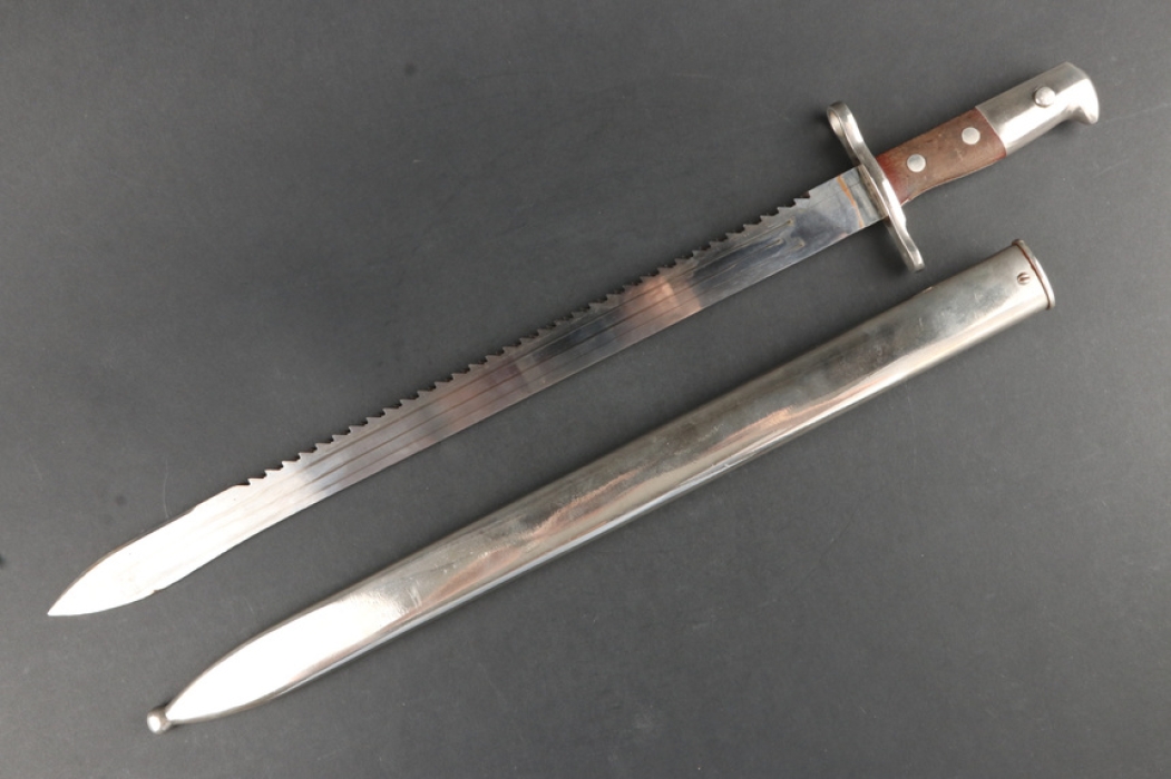 Swiss Model 1914 "Schmidt-Rubin" Pioneer's/Engineer's "SAWBACK" Bayonet (aka Model 1911)