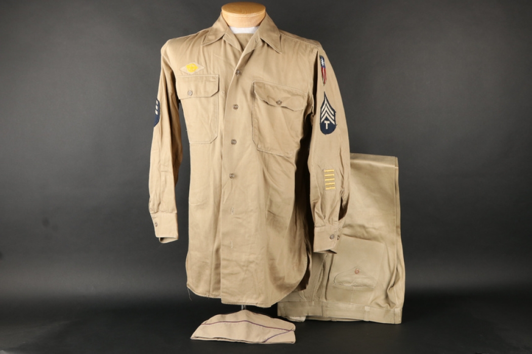 USA - WWII China - Bruma Army Air Corps Uniform Ensemble