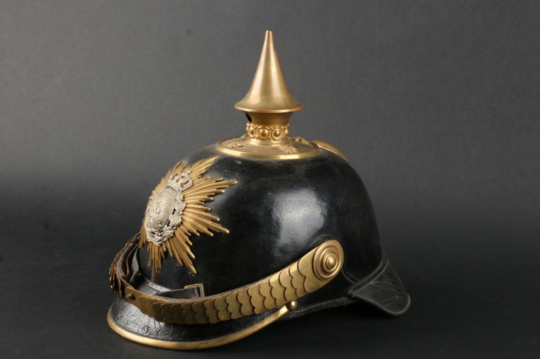 Saxony - Officer Spike helmet infantry