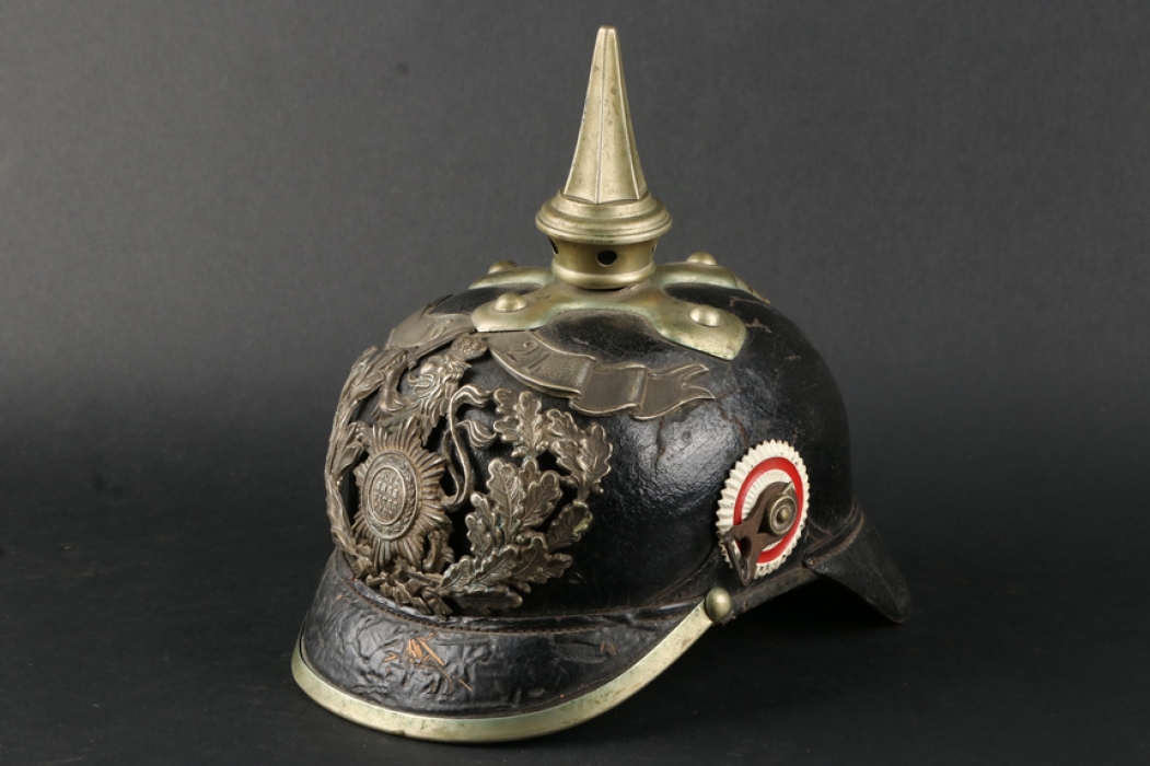 Hesse - Enlisted Men Spike helmet Leibgarde-Infanterie-Regiment 115