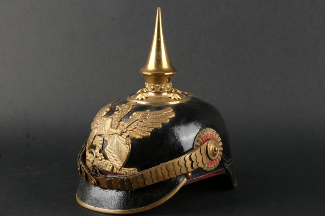 Baden - Officers infantry Spike helmet