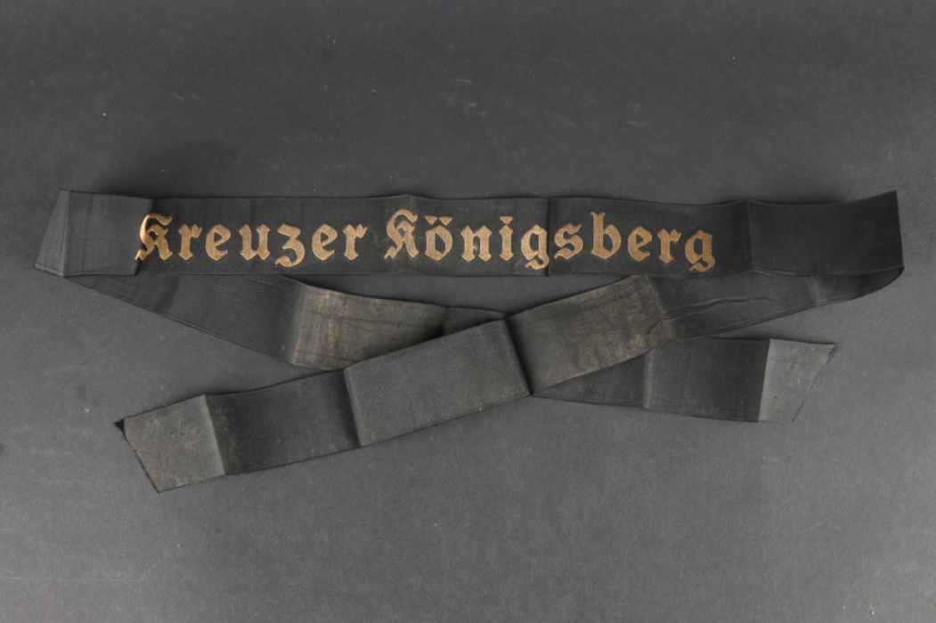 Cap tally "Königsberg"