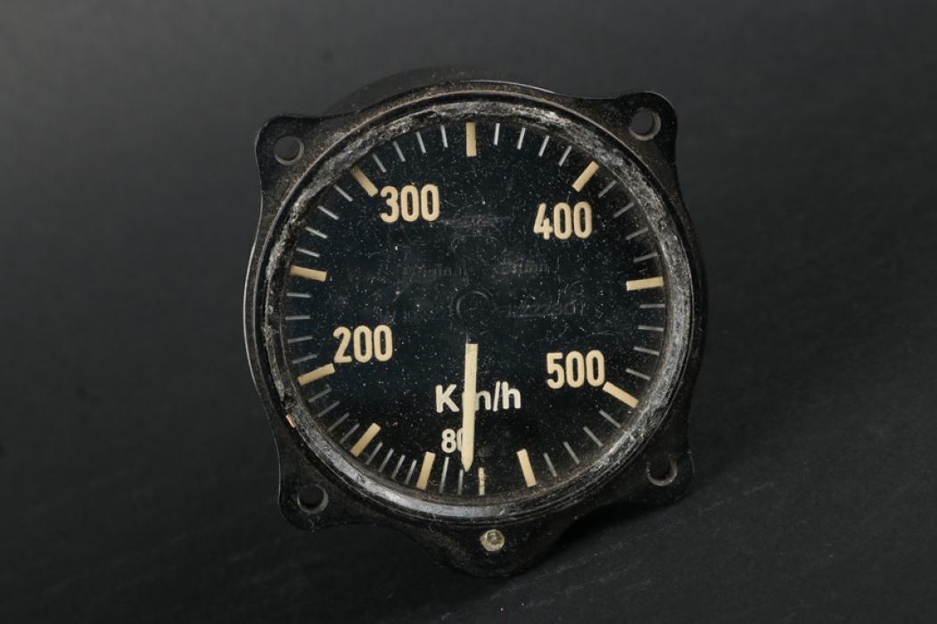 Aircraft Gauge - Airspeed Indicator 60 - 550 by Bruhn Werke