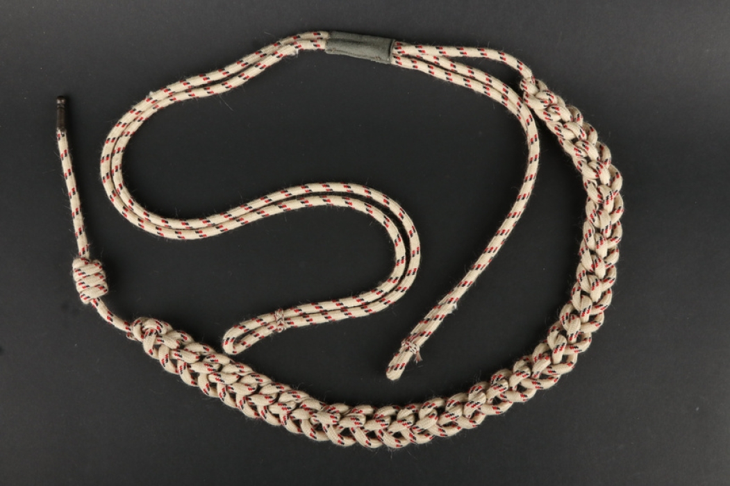 Lanyard for a German Colonial Parade Uniform