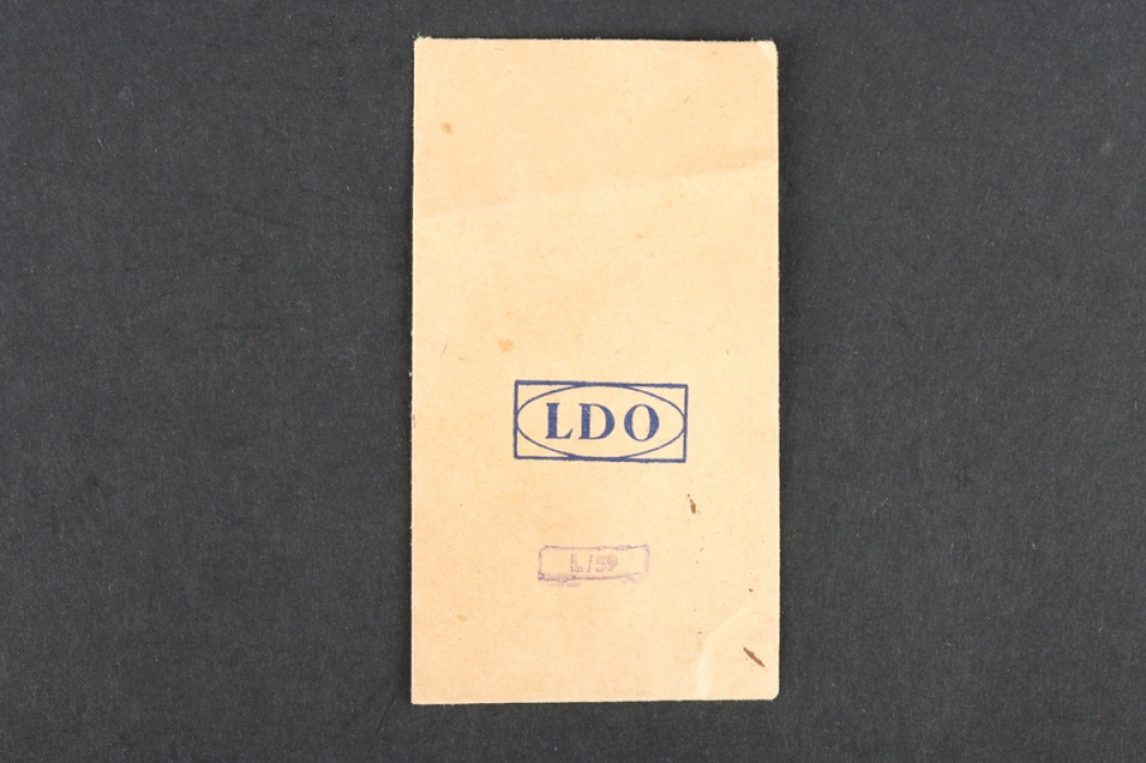 Original LDO Issue bag for a medal