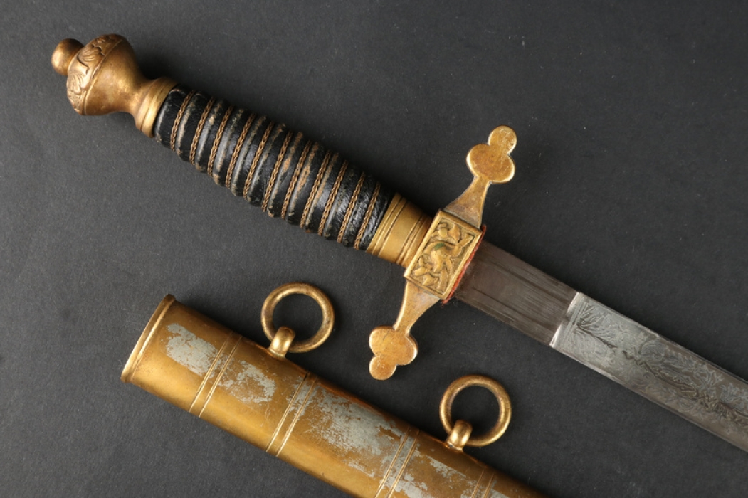 Feuerschutzpolizei leader's dagger for fire department commanders