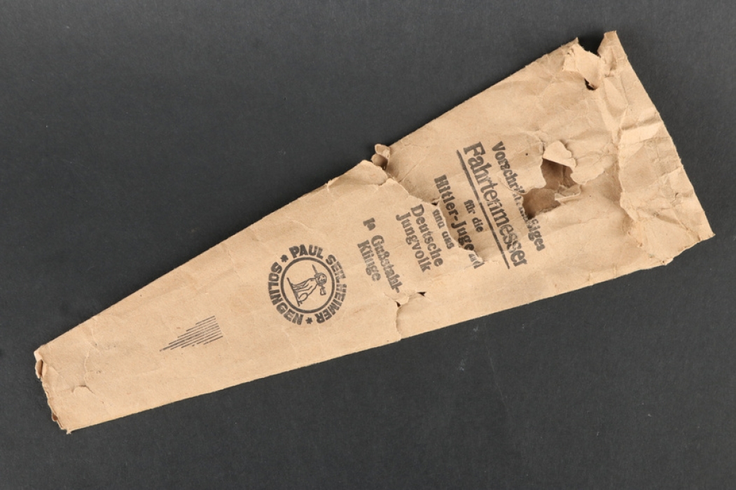 HJ knife Retail paper bag