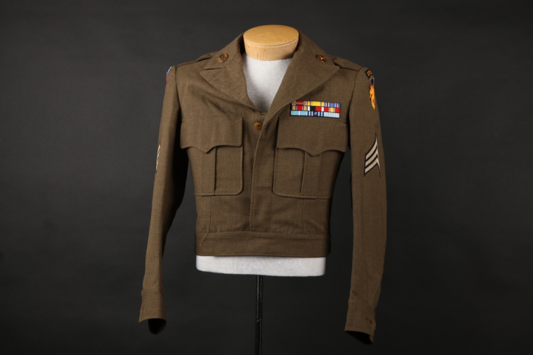 USA - WWII 13th Airborne Div. Ike Jacket