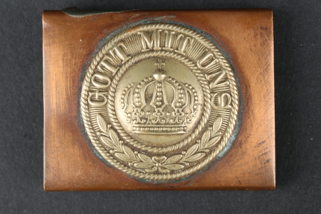 Prussia buckle "Gott mit uns" (EM/NCO)