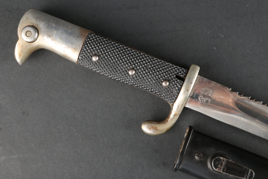 Wehrmacht sawback dress bayonet KS 98 - W.K.C.