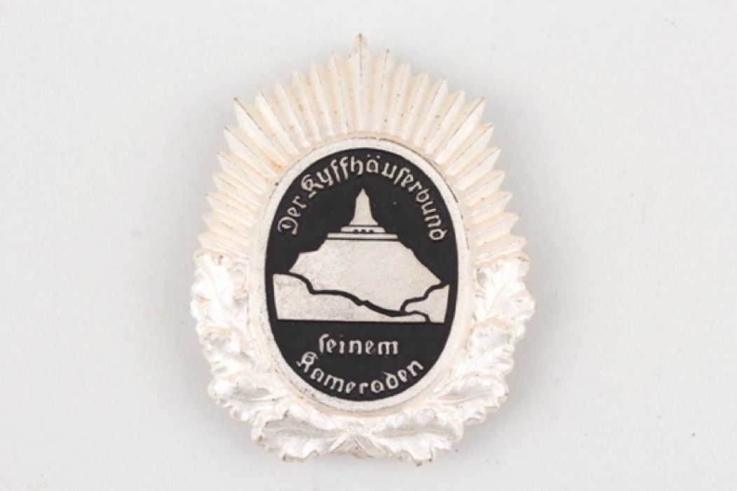Third Reich Kyffhäuserbund cap badge