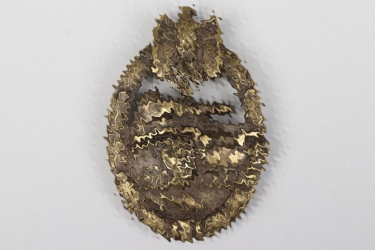 Tank Assault Badge in bronze - tombak