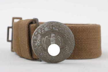 Heer tropical officer's belt and buckle