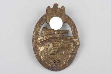 Tank Assault Badge in Bronze "Wurster"