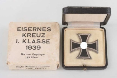 1939 Iron Cross 1st Class with case of issue and outer carton - 20