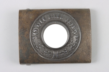 Water protection police buckle "Gott mit uns" (EM/NCO)