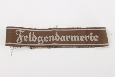 Heer cuff title "Feldgendarmerie" for EM and NCO