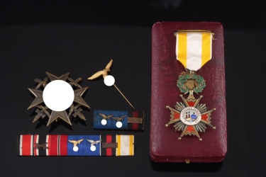 Major von Berchem - Spanish Cross in Bronze with Swords winner grouping