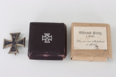 1914 Iron Cross 1st Class "KO" with case and outer carton