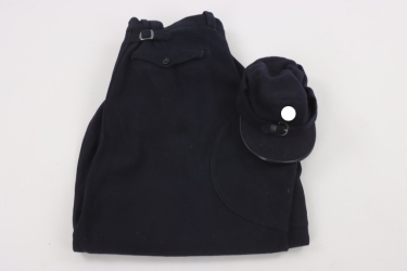 HJ blue winter cap and leader's trousers