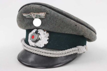 Heer Pionier visor cap for officers