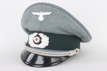 Heer Transport visor cap for officers - M L K