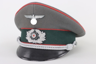 Heer artillery visor cap for officers - Peküro