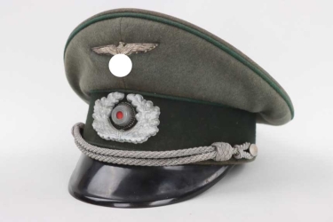 Heer civil servant's visor cap for officers - Zahlmeister