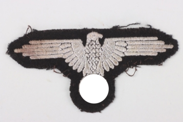 Late-war Waffen-SS enlisted mans arm eagle, RZM pattern