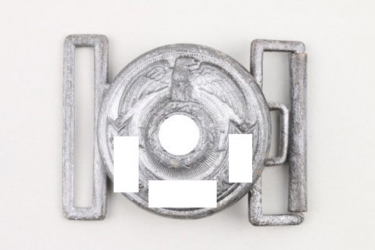 Waffen-SS officer's field buckle - Emil Jüttner 