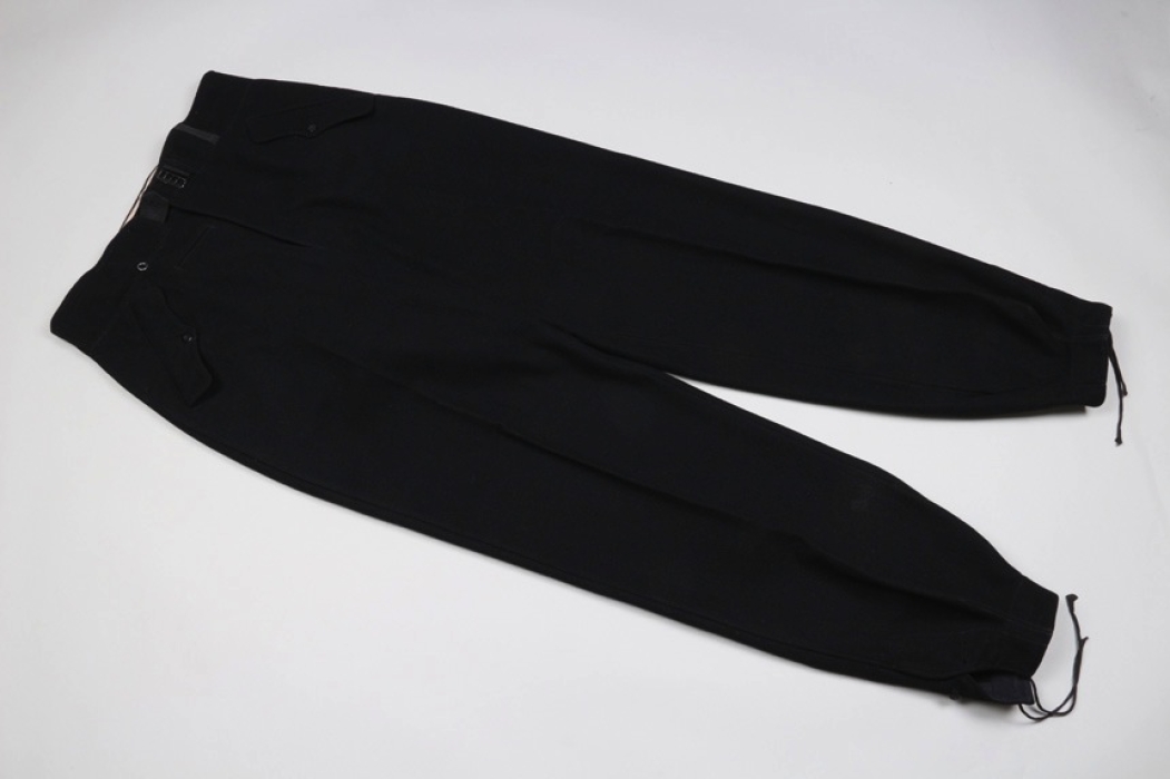 ratisbon's | Wehrmacht black Panzer trousers | DISCOVER GENUINE ...