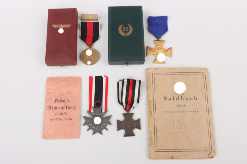 SS-Polizei-Division Soldbuch grouping - 1945