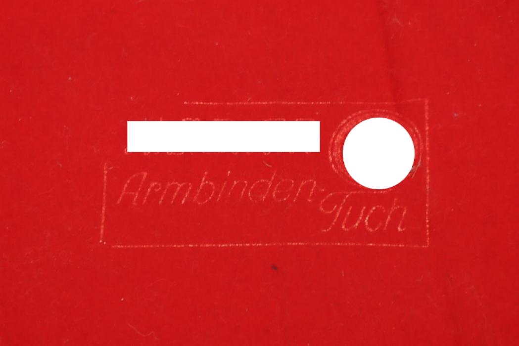 Red cloth for NSDAP armbands - RZM