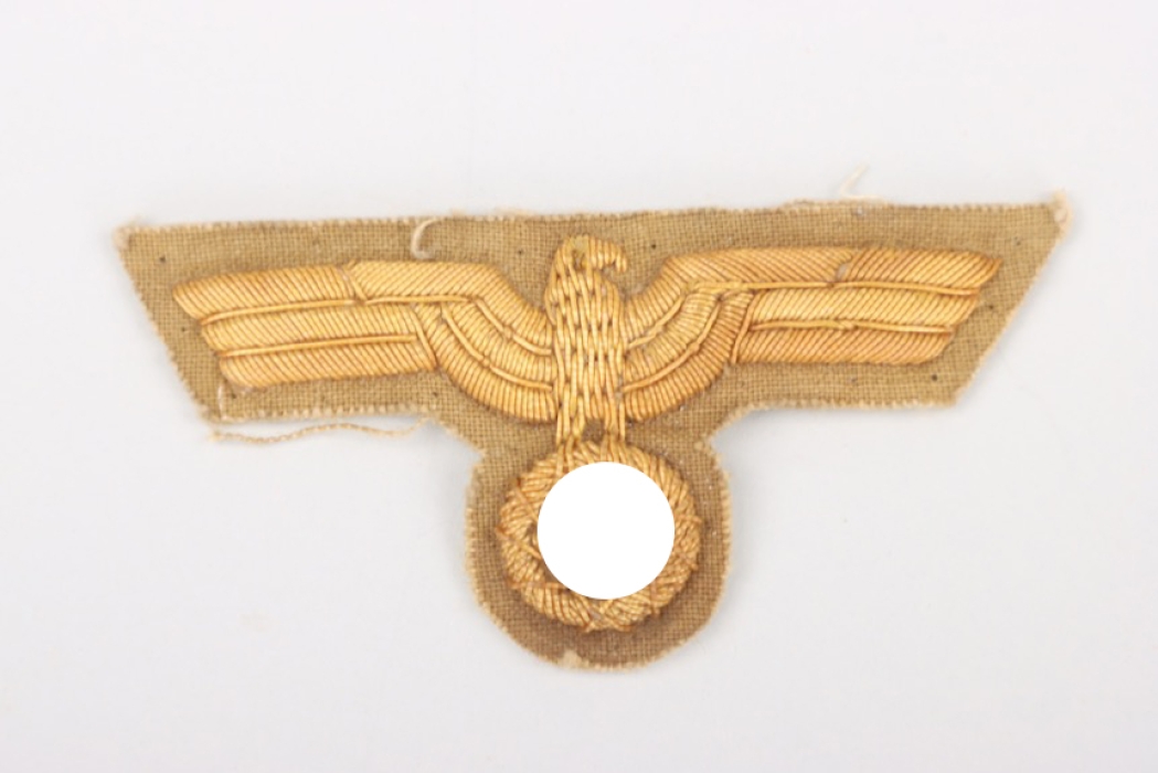 Kriegsmarine tropical officer's cap eagle