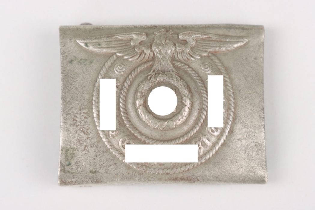 Early SS EM/NCO buckle - nickel