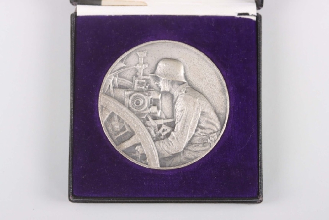 Artillerie-Regiment 64 "Preisrichten 1937" winner's medal in case