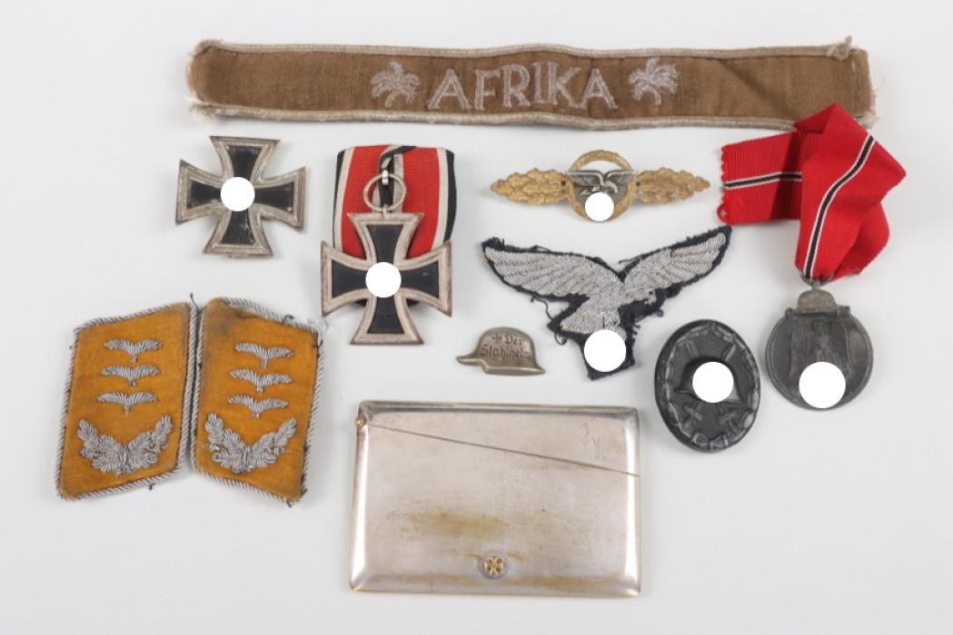 Hptm. Mies - medals and insignia - Me 323 "Gigant" pilot