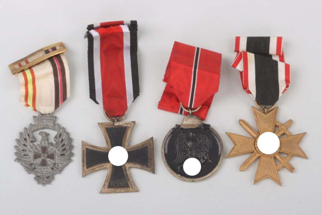 Medal grouping of a Spanish volunteer