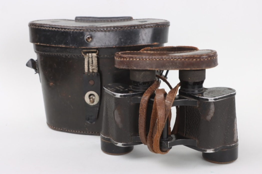 Wehrmacht 6x30 binoculars in case - Busch/Hensoldt