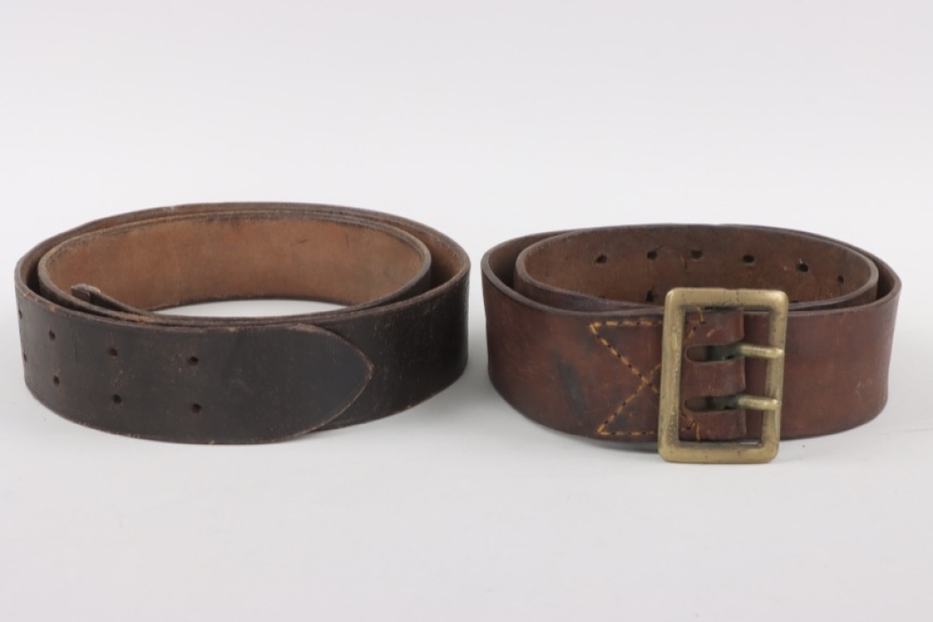 Belt (Officer´s) and belt (EM/NCO)