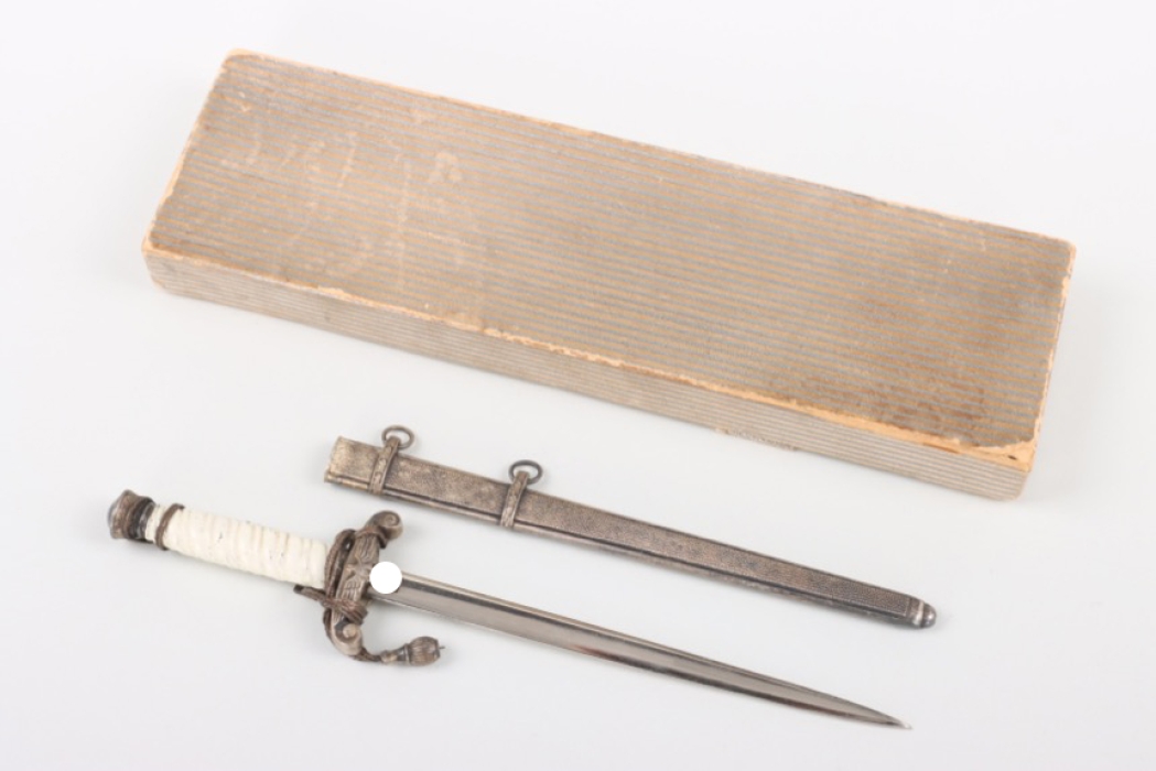 Miniature M35 Heer officer's dagger with cardboard box