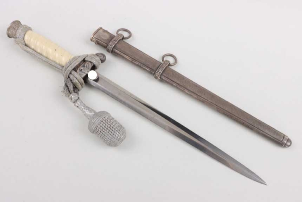 M35 Heer officer's dagger with portepee - Robert Klaas, Solingen "Black grip"