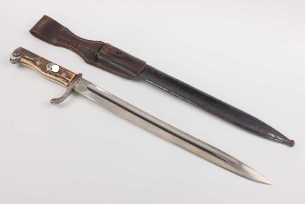 Police P.S.S. bayonet with frog