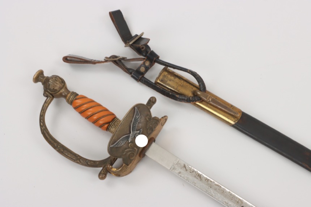 Luftwaffe general's sword with hanger - Eickhorn