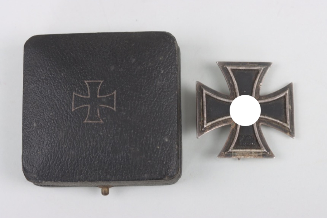 1939 Iron Cross 1st Class with case of issue - Ferdinand Wiedmann