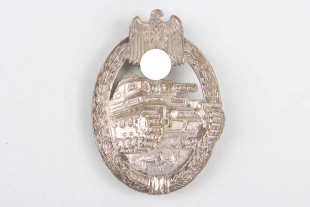 Tank Assault Badge in Silver "O.Schickle"