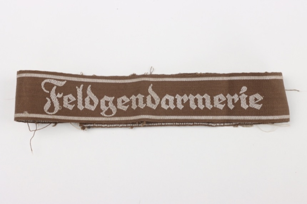 Heer cuff title "Feldgendarmerie" for EM and NCO