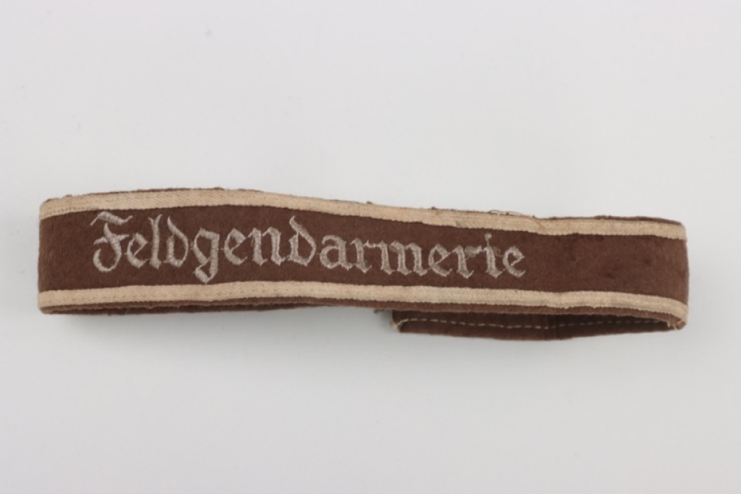 Heer cuff title "Feldgendarmerie" for NCO