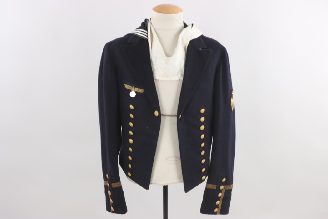 Kriegsmarine parade jacket  for a Maat - "B.A.K. 1937"