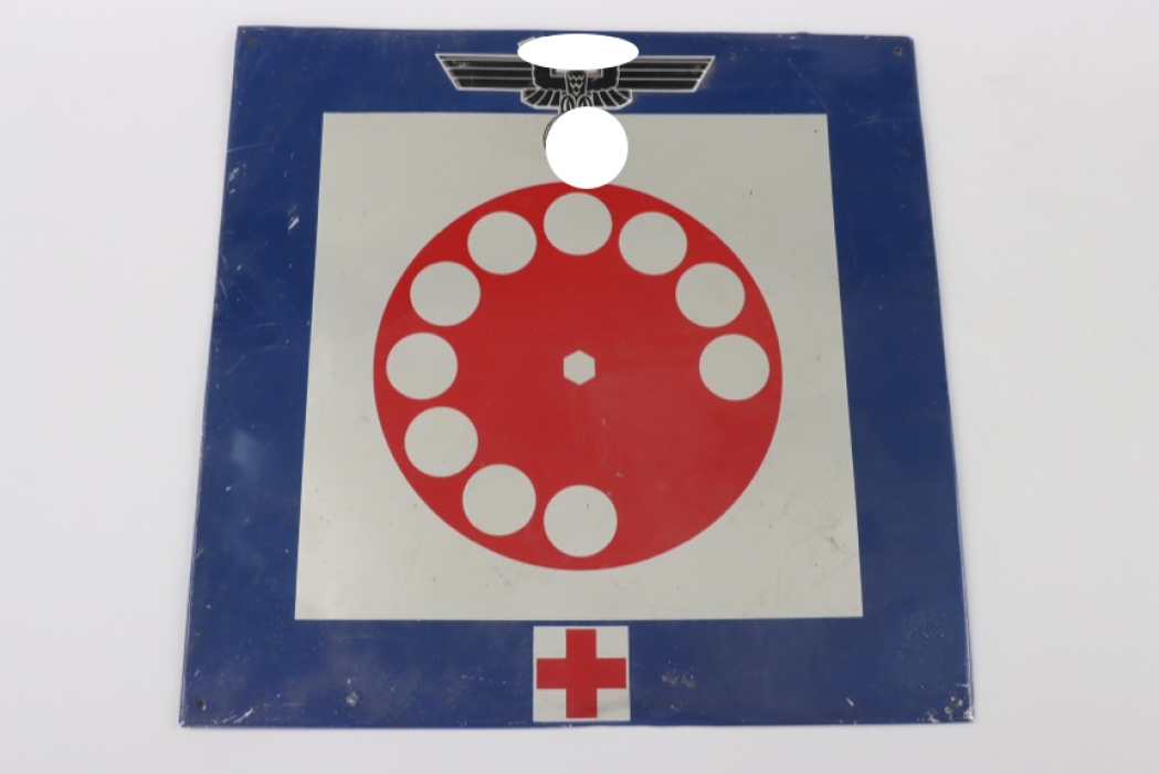 NSKK emergency telephone sign